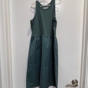 Old Navy Teal Ribbed Dress